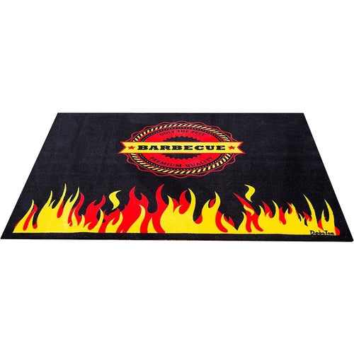 Flame Design Fire Retardant BBQ Mat - 39'' x 48'' - Floortex