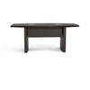 6' Conference Table, Boat Surface, Mocha - Mayline