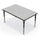 Activity Table - 30''X48'' Rectangle - Gray Nebula Top Surface - Black Edgeband - BALT