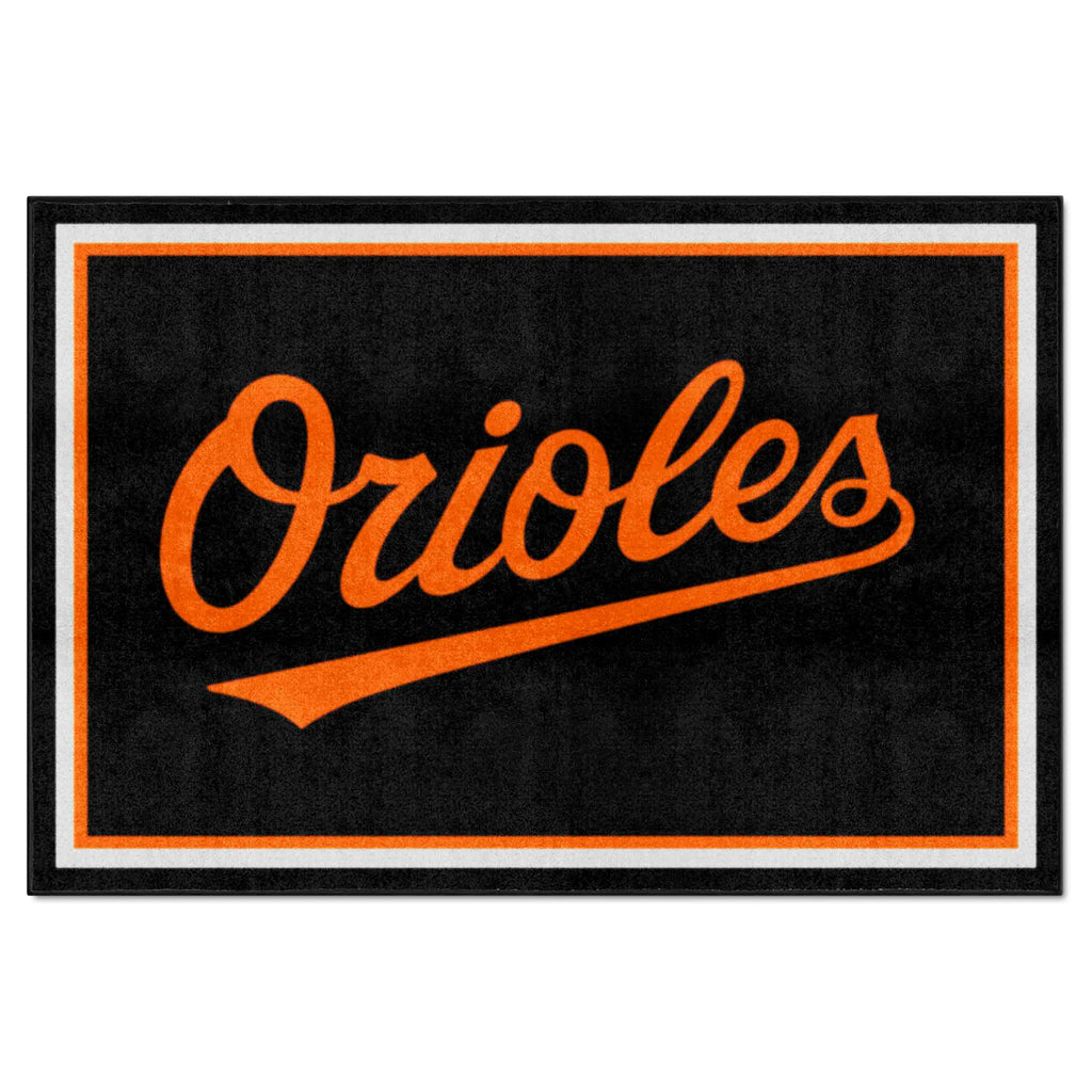 Fanmats - MLB - Baltimore Orioles 5x8 Rug 59.5''x88''