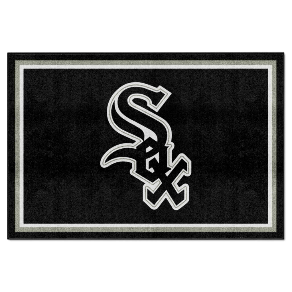 Fanmats - MLB - Chicago White Sox 5x8 Rug 59.5''x88''