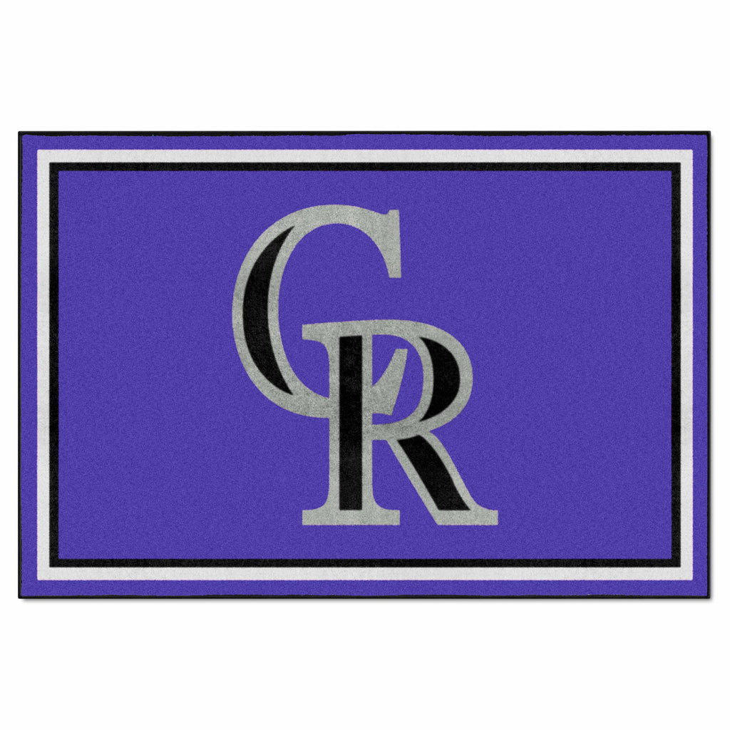 Fanmats - MLB - Colorado Rockies 5x8 Rug 59.5''x88''