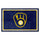 Fanmats - MLB - Milwaukee Brewers 4x6 Rug 44''x71''
