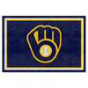 Fanmats - MLB - Milwaukee Brewers 5x8 Rug 59.5''x88''