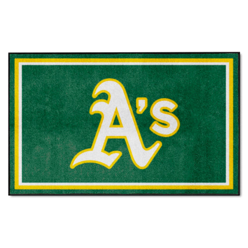 Fanmats - MLB - Oakland Athletics 4x6 Rug 44''x71''