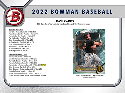 2022 Bowman Baseball Jumbo Hobby Box - Topps Company Inc