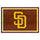 Fanmats - MLB - San Diego Padres 5x8 Rug 59.5''x88''