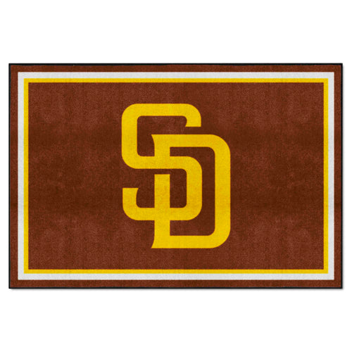 Fanmats - MLB - San Diego Padres 5x8 Rug 59.5''x88''