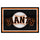 Fanmats - MLB - San Francisco Giants 5x8 Rug 59.5''x88''