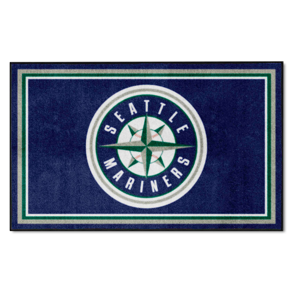 Fanmats - MLB - Seattle Mariners 4x6 Rug 44''x71''