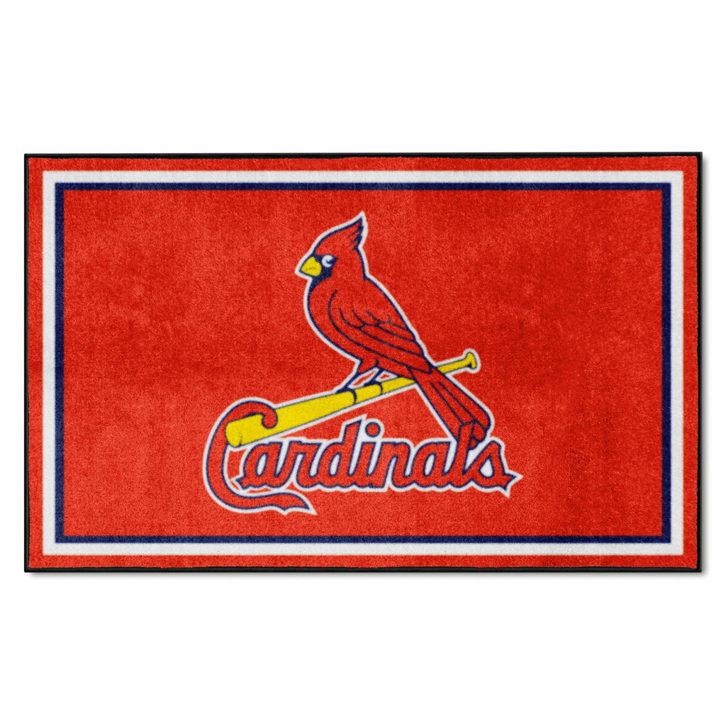 Fanmats - MLB - St. Louis Cardinals 4x6 Rug 44''x71''