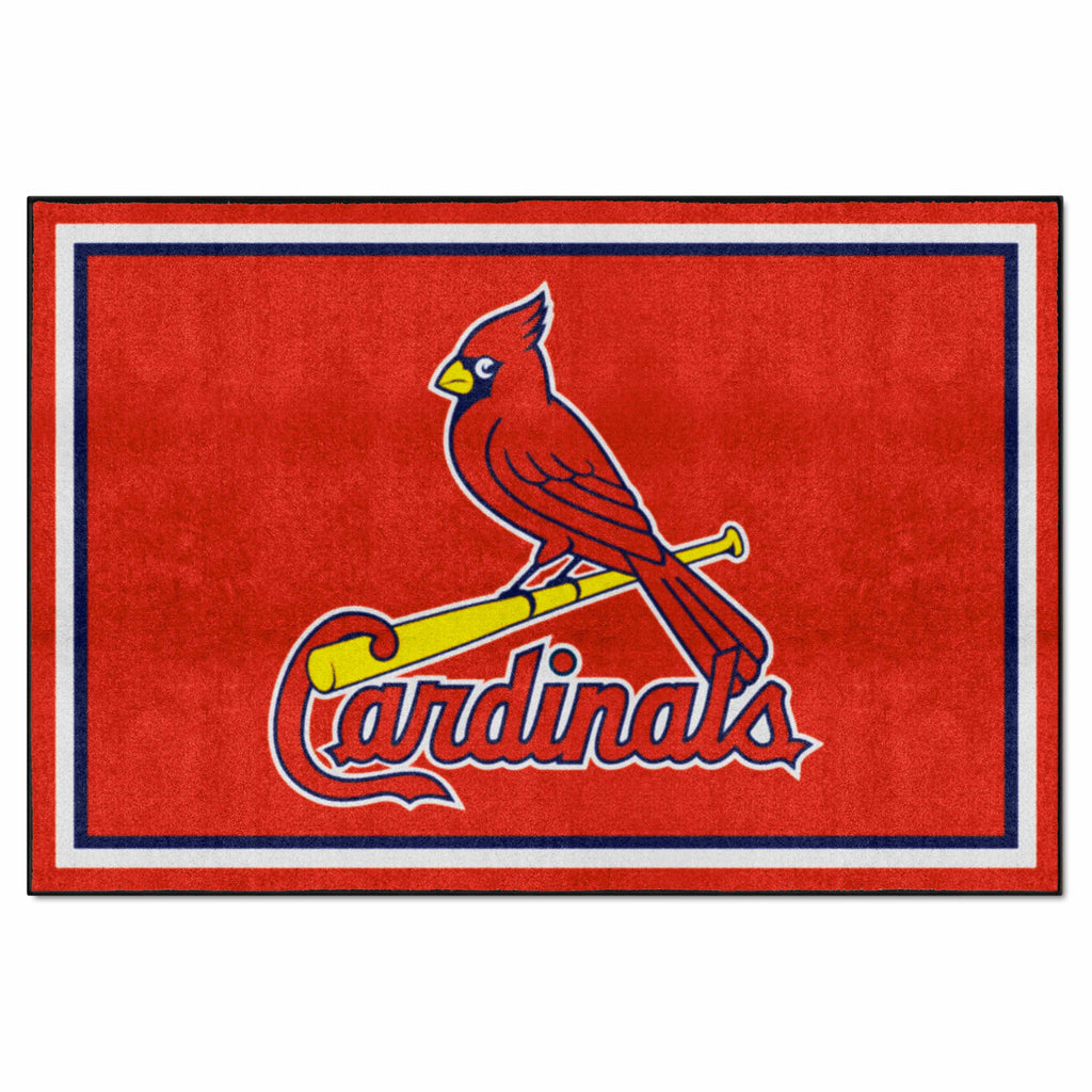Fanmats - MLB - St. Louis Cardinals 5x8 Rug 59.5''x88''