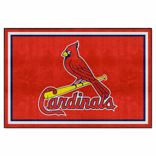 Fanmats - MLB - St. Louis Cardinals 5x8 Rug 59.5''x88''