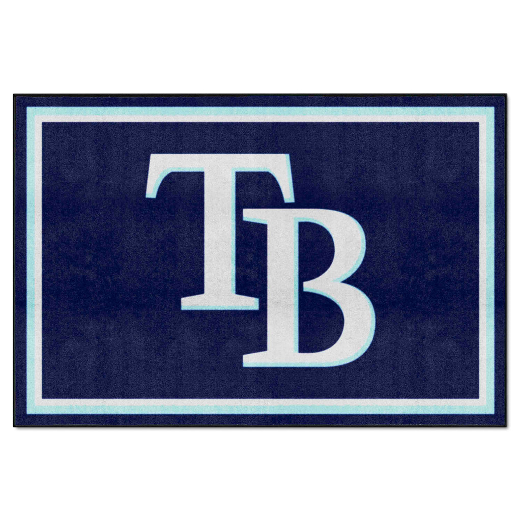 Fanmats - MLB - Tampa Bay Rays 5x8 Rug 59.5''x88''
