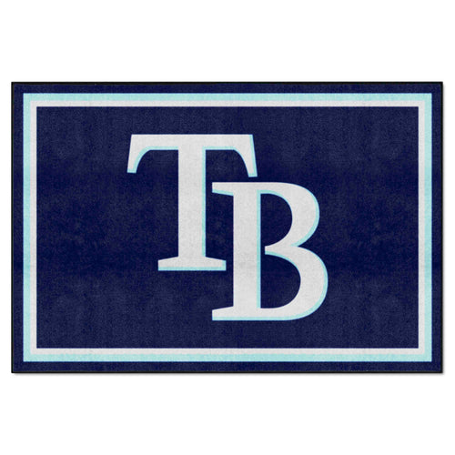 Fanmats - MLB - Tampa Bay Rays 5x8 Rug 59.5''x88''
