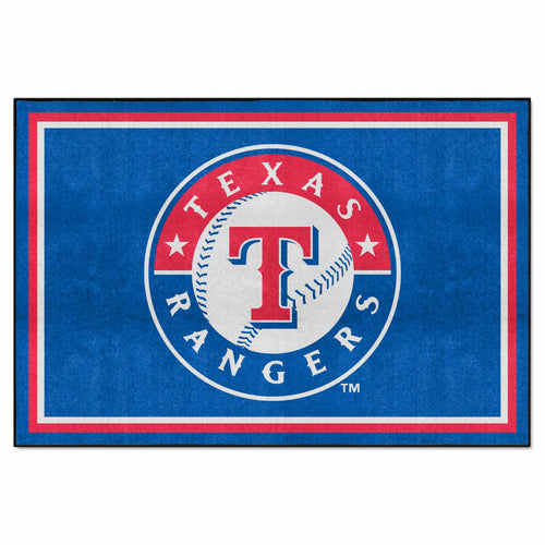 Fanmats - MLB - Texas Rangers 5x8 Rug 59.5''x88''