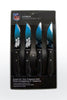 Carolina Panthers Knife Set Steak 4 Pack - The Sports Vault
