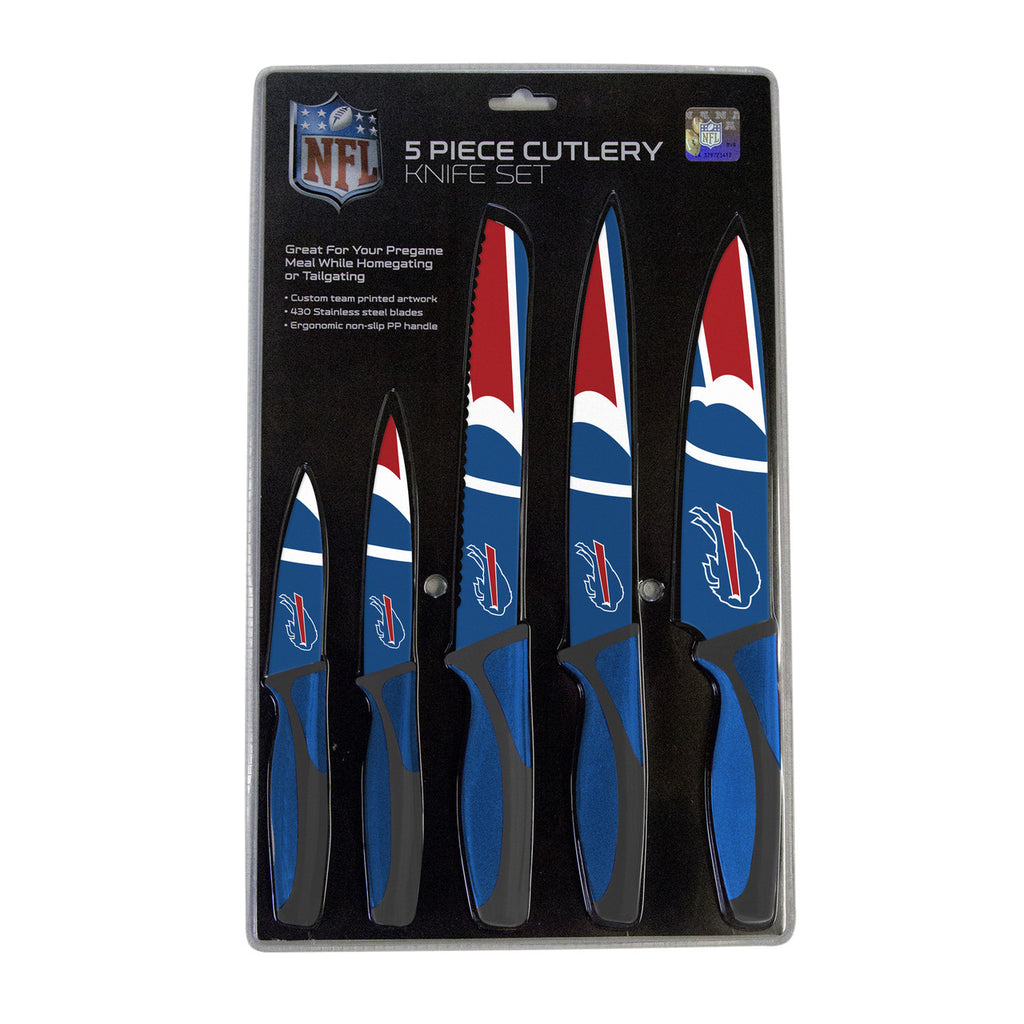 Buffalo Bills Knife Set - Kitchen - 5 Pack - The Sports Vault