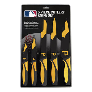 Pittsburgh Pirates Knife Set - Kitchen - 5 Pack - Special Order - The Sports Vault