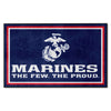 Fanmats - U.S. Marines 4x6 Rug 44''x71''