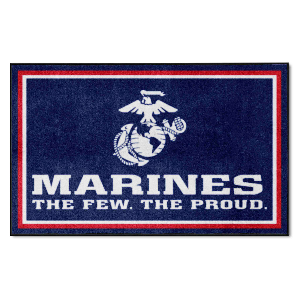Fanmats - U.S. Marines 4x6 Rug 44''x71''