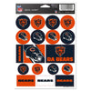 Chicago Bears Decal Sheet 5x7 Vinyl - Wincraft
