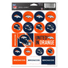 Denver Broncos Decal Sheet 5x7 Vinyl - Wincraft