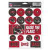 Tampa Bay Buccaneers Decal Sheet 5x7 Vinyl - WinCraft