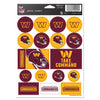 Washington Commanders Decal Sheet 5x7 Vinyl - WinCraft