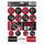 Atlanta Falcons Decal Sheet 5x7 Vinyl - WinCraft