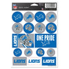 Detroit Lions Decal Sheet 5x7 Vinyl - Wincraft