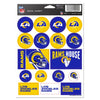 Los Angeles Rams Decal Sheet 5x7 Vinyl - Wincraft