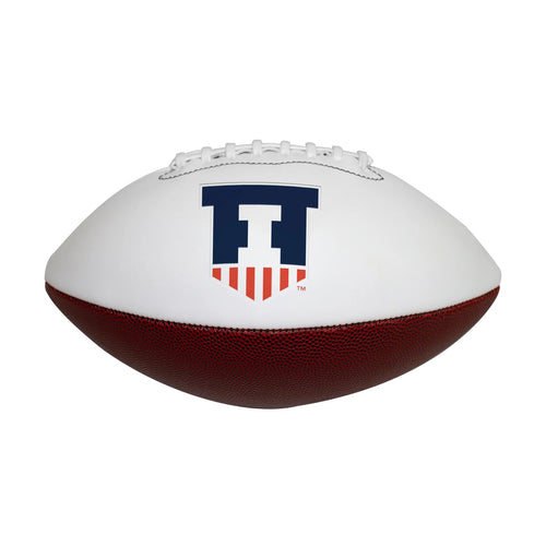 Illinois Fighting Illini Football Full Size Autographable - Logo Brands