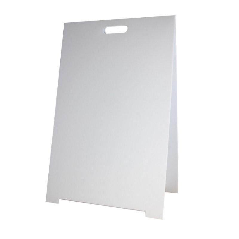 Premium Corrugated Plastic Dry Erase Marquee Easel - Flipside Products