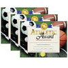 Athletic Award Certificates, 30 Per Pack, 3 Packs - Hayes Publishing