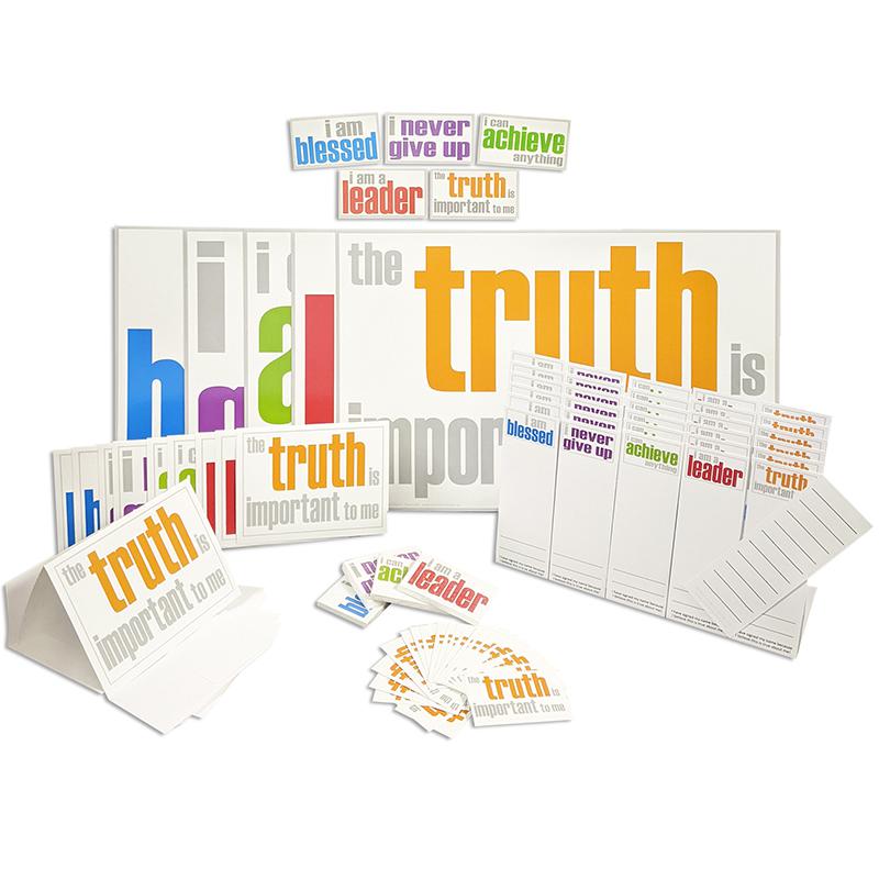 Ultra Booster Set, Posters, Magnets, Notes, Page Keepers, Note Cards, 150 Pieces - Inspired Minds