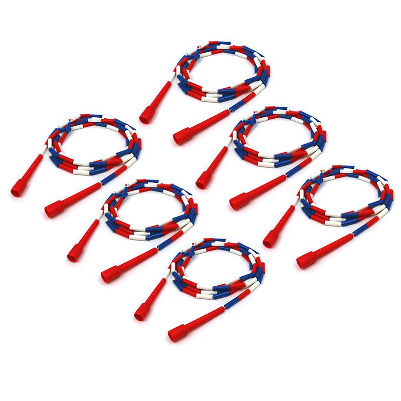 Segmented Plastic Jump Rope, 10', Pack of 6 - Martin Sports