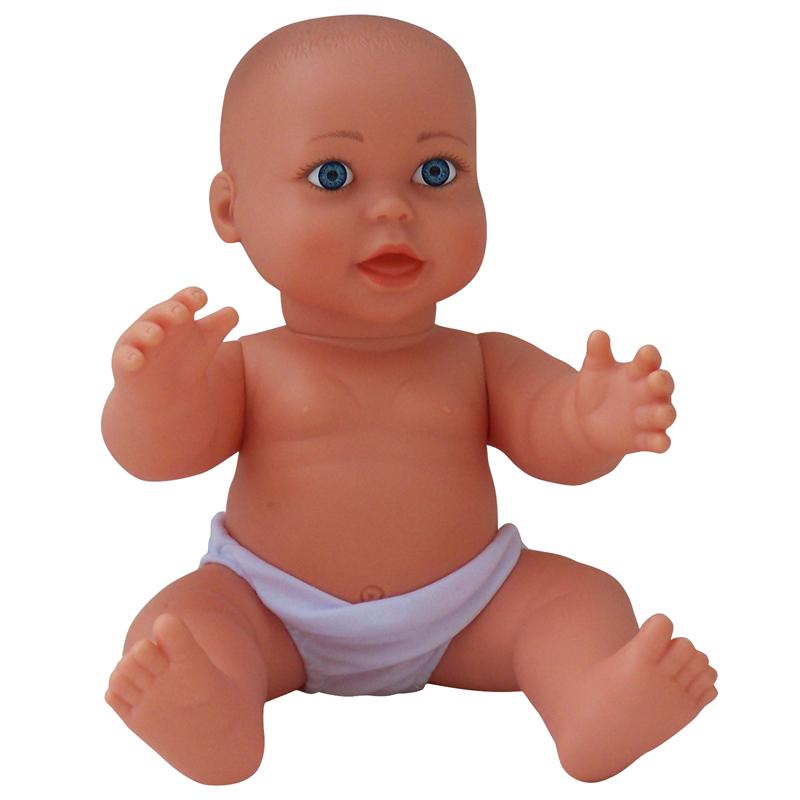 Vinyl Baby Doll, Caucasian 17.5'', Gender Neutral - GET READY KIDS