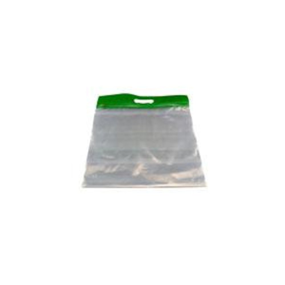 ZIPAFILE STORAGE BAGS 25PK GREEN - BAGS OF BAGS