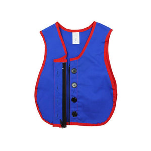 MANUAL DEXTERITY BUTTON ZIPPER VEST - Children’s Factory