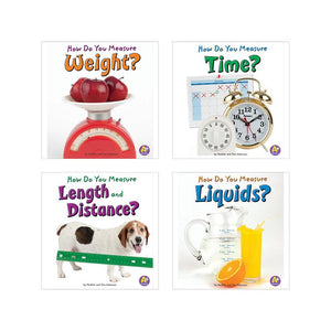 MEASURE IT BOOK SET SET OF 4 - CAPSTONE / COUGHLAN PUB