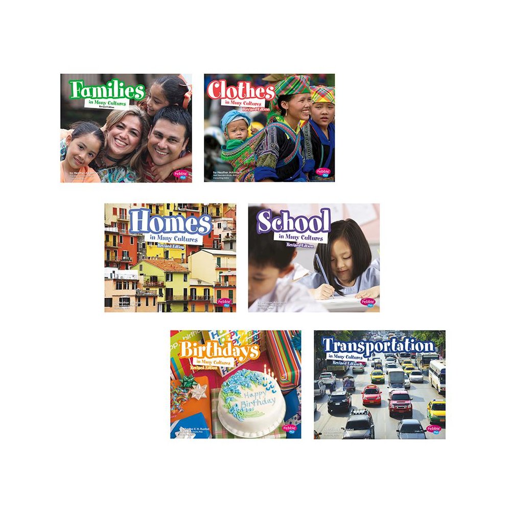 6 BOOK SET LIFE AROUND THE WORLD - CAPSTONE / COUGHLAN PUB