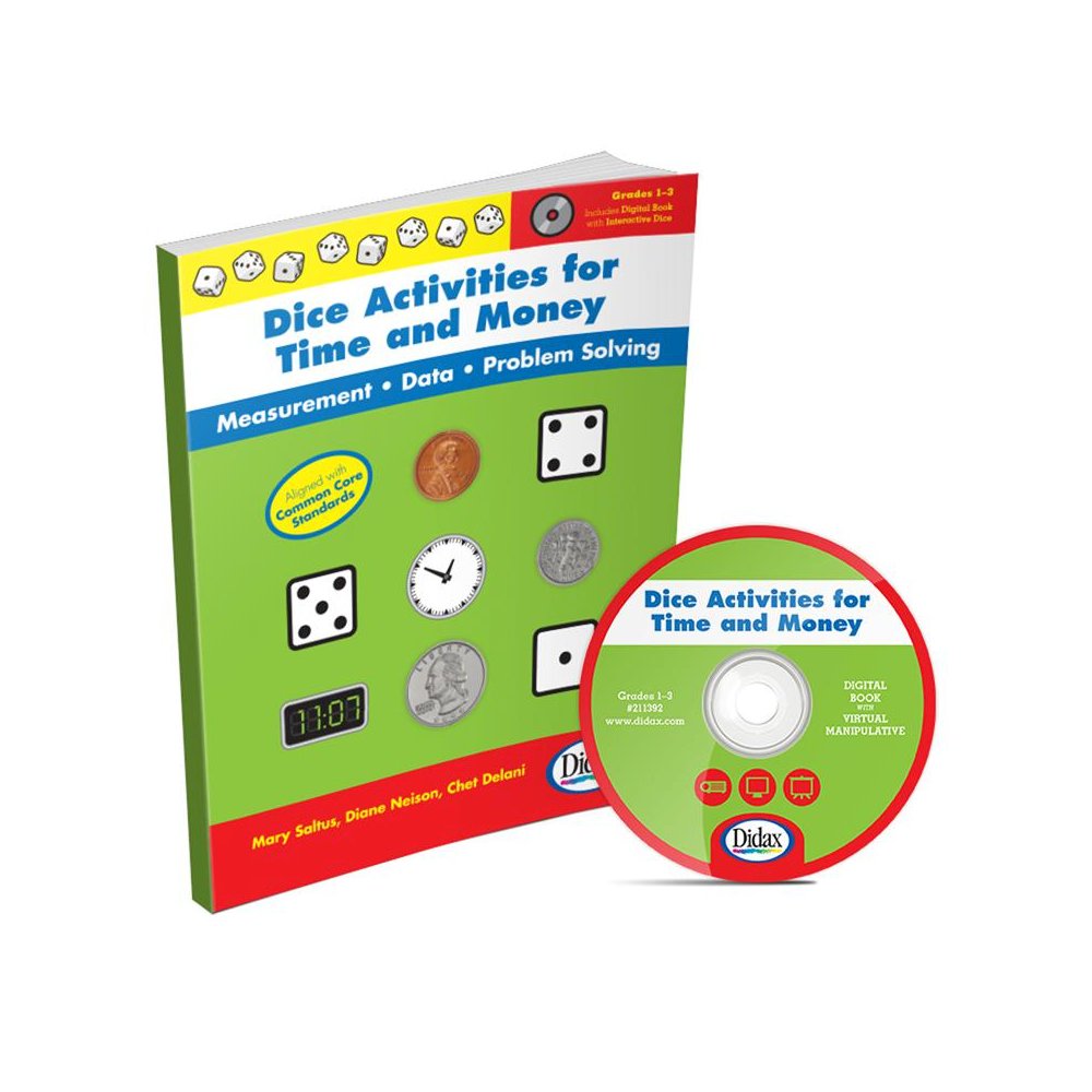DICE ACTIVITIES FOR TIME & MONEY - DIDAX