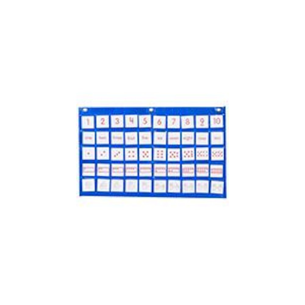 NUMBER PATH POCKET CHART - DIDAX