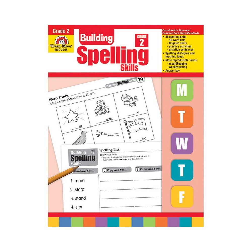 Building Spelling Skills Gr 2 - EVAN-MOOR