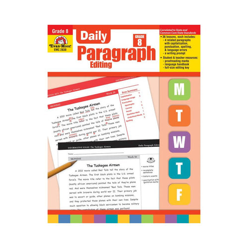 DAILY PARAGRAPH EDITING GR 8 - EVAN-MOOR