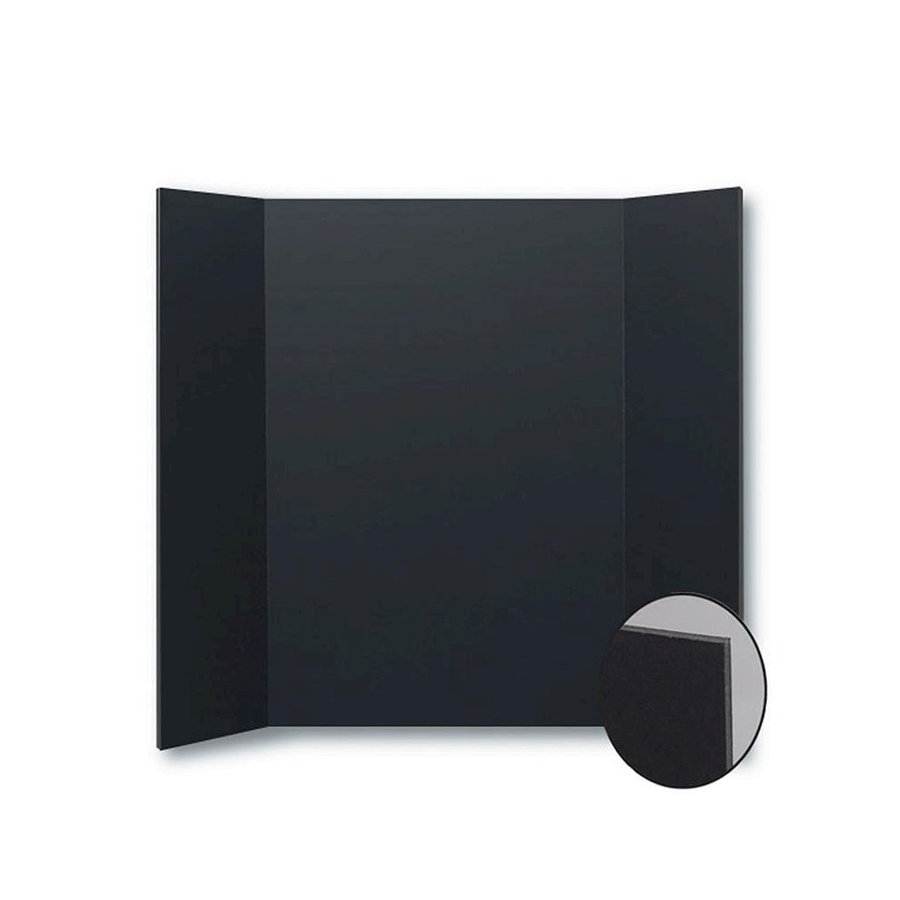 FOAM PROJECT BOARDS 10PK BLACK 36H X 48W - Flipside