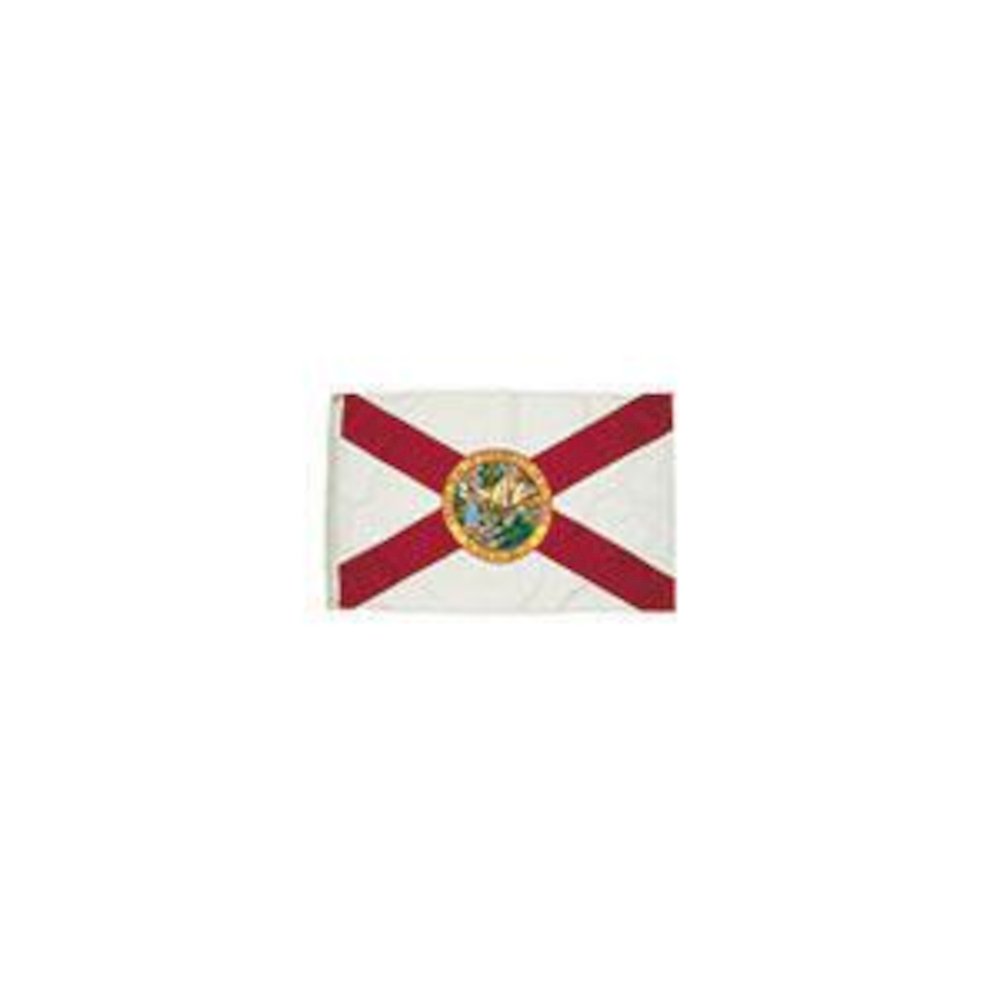 3X5 NYLON FLORIDA FLAG HEADING & GROMMETS - FLAGZONE LLC