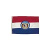 Durawavez Nylon Outdoor Flag with Heading & Grommets, Missouri, 3ft x 5ft - FLAGZONE