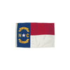3X5 NYLON NORTH CAROLINA FLAG HEADING & GROMMETS - FLAGZONE LLC